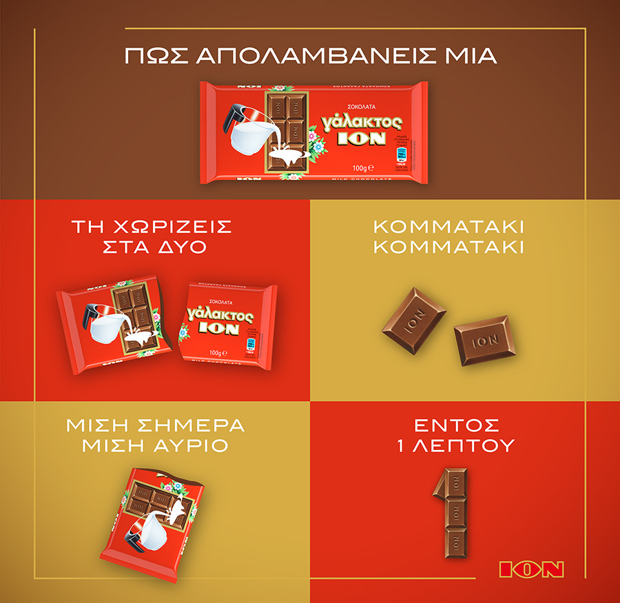 ION GALAKTOS mléčná čokoláda 100g 2